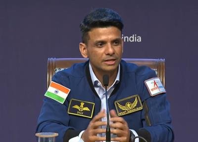 Reaching Space Station was mission of 140 crore Indians: Astronaut Shubhanshu Shukla