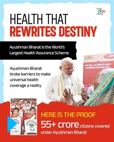 Ayushman Bharat, POSHAN Abhiyaan reducing disease, building human capital: PM Modi