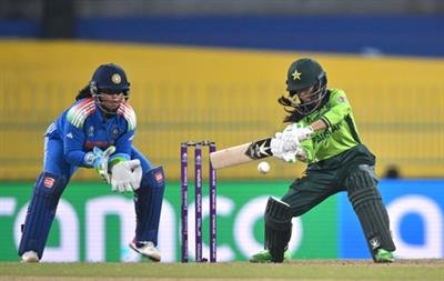 Women’s World Cup: Pakistan’s Sidra Amin reprimanded for code of conduct breach vs India