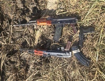 Two AK 47 rifles recovered from neart Indo-Pak border in Tarn Taran