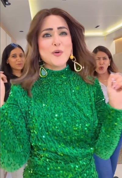 Hina Khan channels her inner Poo, recreates Kareena Kapoor's iconic scene  from K3G - Punjab News Express