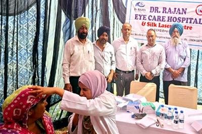 Humanitarian Spirit Shines in Phagwara: Free Eye Surgeries Restore Sight to the Needy