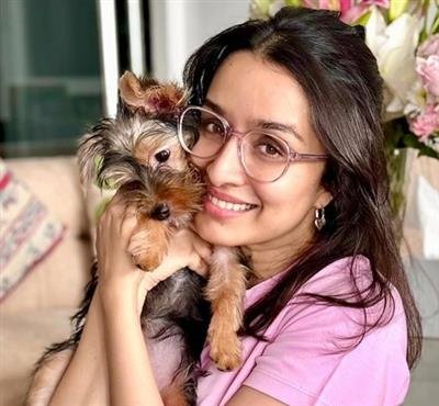 Shraddha Kapoor showers love on her fur baby as she returns home after 16 days