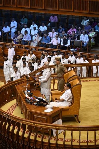 CM Vijayan questions Kerala Governor’s 'unilateral' additions, deletions to cabinet-approved policy address