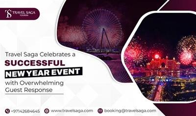 Travel Saga Celebrates a Successful New Year Event with Overwhelming Guest Response