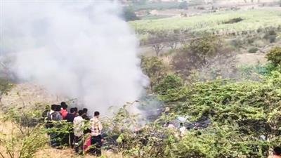 'Hit the ground hard and exploded': Eyewitnesses on Ajit Pawar plane crash
