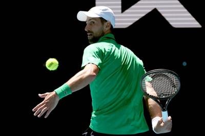 Aus Open: Two sets down, Djokovic through to SF after Musetti retires