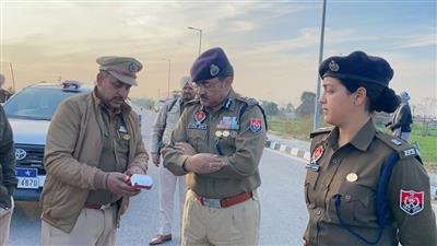 DGP Punjab Conducts Surprise Inspection of Anti-Gangster Drive in Phagwara