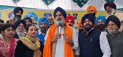 Bikram Majithia Roars in Phagwara, Says Bhagwant Mann Government Cannot Silence His Voice