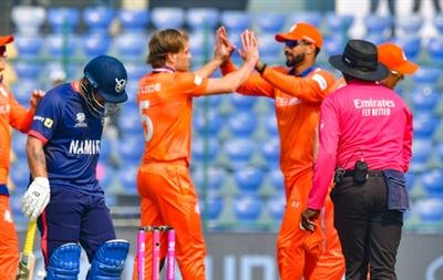T20 WC: Pacers shine as Netherlands restrict Namibia to 156/8