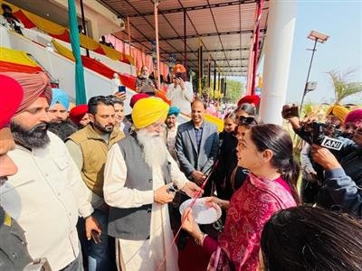 Agriculture Minister Gurmeet Singh Khuddian inaugurates 86th Kila Raipur Rural Olympics