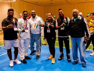 PTR honors Parveen Kumar of Indianapolis for 25 Years Tennis Pin