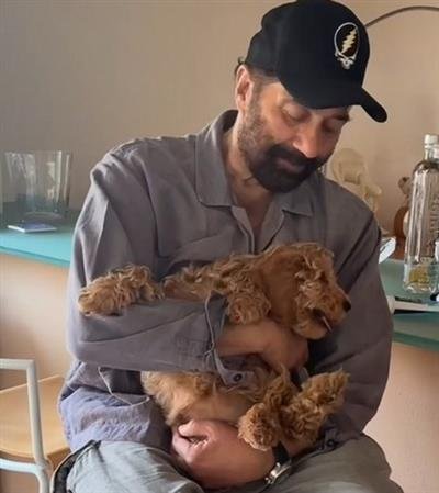 Sunny Deol gets goofy and playful with his ‘furry’ companion