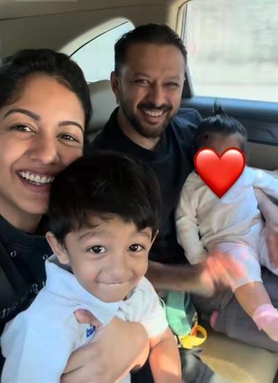 Ishita Dutta says ‘God, how fast they grow’ as she drops son to school with daughter Veda