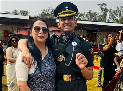 Mohali's Aryan Dutt commissioned into elite 4 horse regiment of India Army