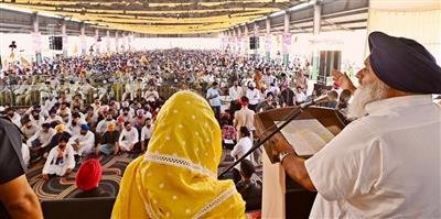 SAD committed to turning Khanna and Jagraon into districts:  Sukhbir Badal