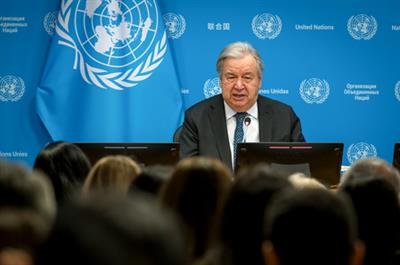UN chief outraged over drone-attack killing of UNICEF staffer in Congo