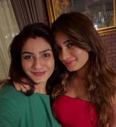 Raveena Tandon says 'Happppy 21 my pudding' as daughter Rasha Thadani turns a year older