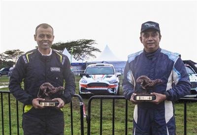 Indian duo Puligilla, Musa Sherif secure podium finish in WRC3 at Safari Rally Kenya