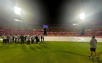 'Silent Contributors’: BCCI secy Saikia lauds groundsmen for defying rain at Barsapara Stadium for RR v CSK game