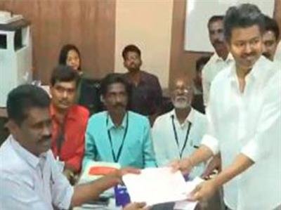 Vijay files nomination in Tiruchy East amid fan frenzy; raises law and order concerns