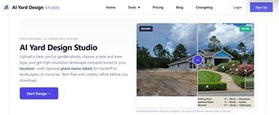 How to Visualize Your Next Landscape Redesign Using AI Yard Design Studio and a Simple Yard Photo?