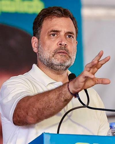 Cong repeat offender, has 'Dalit virodhi' mindset: BJP on Rahul's 'Bahujan' share remark