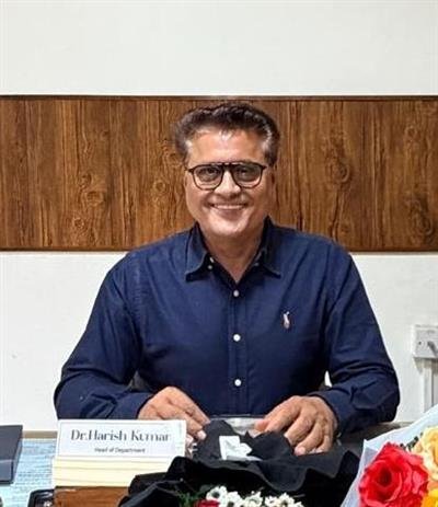 Dr. Harish Kumar took charge as HOD of Sports Science, department Punjabi University