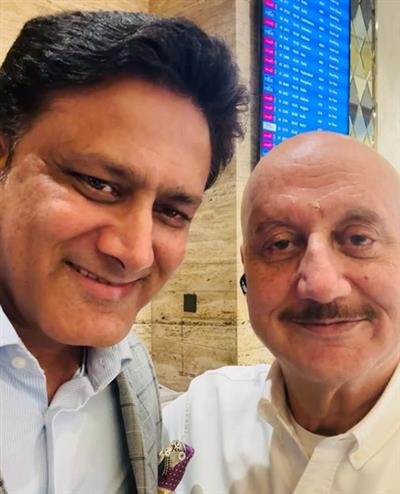 Anupam Kher meets Anil Kumble: Graceful, grounded and full of quiet dignity