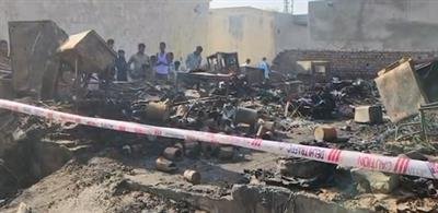 Three of a family killed as massive fire engulfs slums in Delhi's Rohini