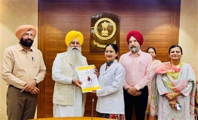 Gurmeet khudian hands over appointment letters to veterinary officers, inspectors & dairy development inspectors
